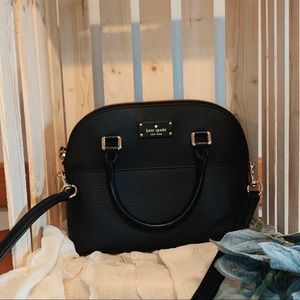 🔥 Small All Black Kate Spade Crossbody Handbag